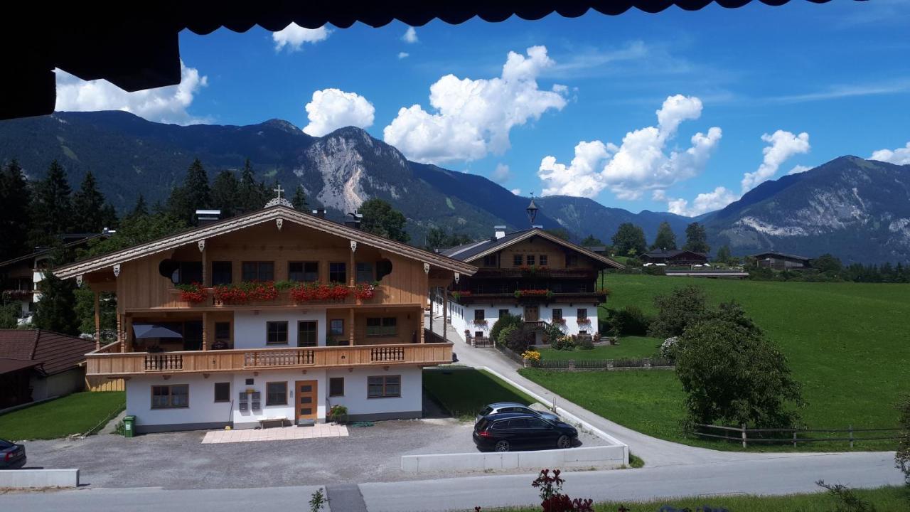 Ferienwohnung Wiesenhof Reith im Alpbachtal Exterior foto